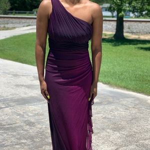 Long Formal Purple Dress